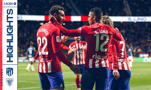 Highlights Atlético de Madrid 3-1 Athletic Club
